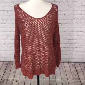 Lucky Brand | Open Knit Sweater